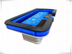 2016 hotsale Luxury LED crap table