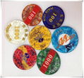 Plastic Round Acrylic Custom Poker Chip 4