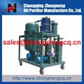 Dust-Proof Type Vacuum Used Turbine Oil Filtering Machine,Remove Water, Gas and  3