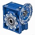 NMRV063  blue and silver color worm geared motor equipments 5