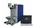 Portable fiber laser marking machine with Raycus laser 20W 1