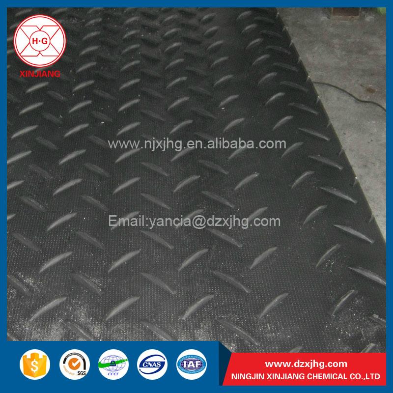 Non-slip HDPE excavator road mat 3