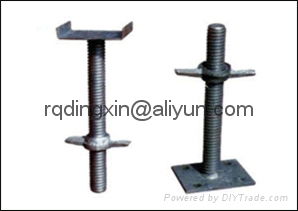 Scaffold Accessories Adjustable Screw Base Jack for Construction Equipment 