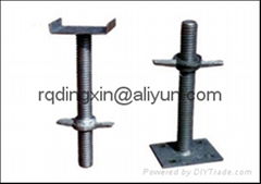 Scaffold Accessories Adjustable Screw Base Jack for Construction Equipment 