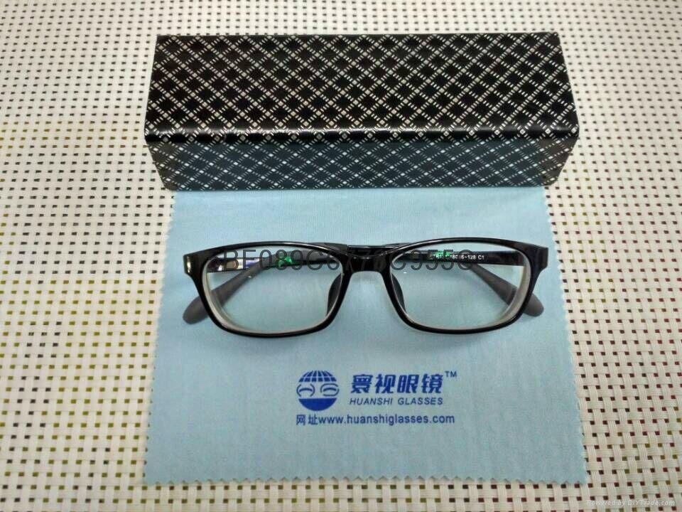 S:－1250度高度超薄时尚运动型黑色框架眼镜 5