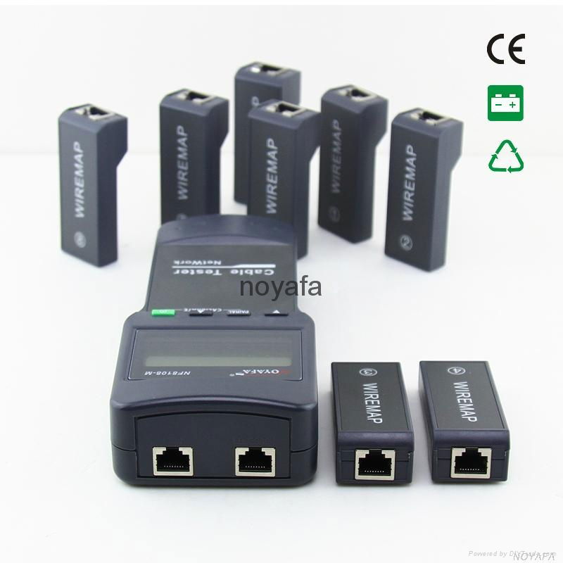 Network cable tester NF-8108M with 8 remotes 4