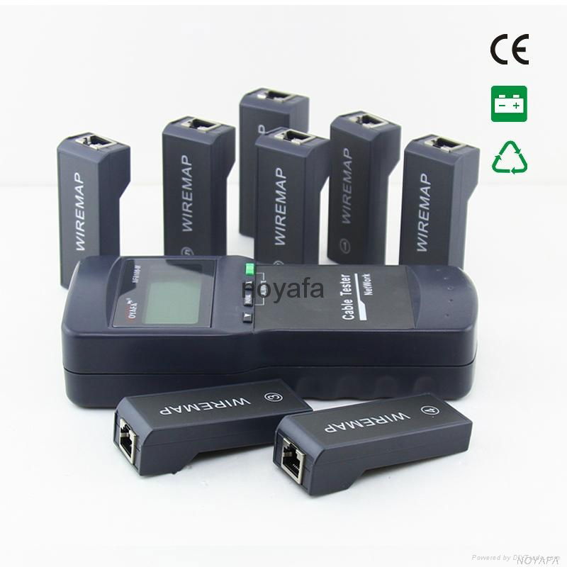 Network cable tester NF-8108M with 8 remotes 2