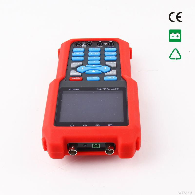 NF-706 CCTV tester cable tester multimeter 4