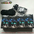 DC12V App control IP67 RGB color 8 pods led rock light/offroad led ligh