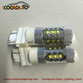 High quality 80W T20 7440/7443 red color car led brake light 