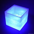 3L Square LED ice bucket
