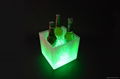 3L Square LED ice bucket