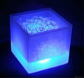 3L Square LED ice bucket