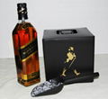 Johnnie Walker plastic double layer ice bucket with lid 3 Liters 1