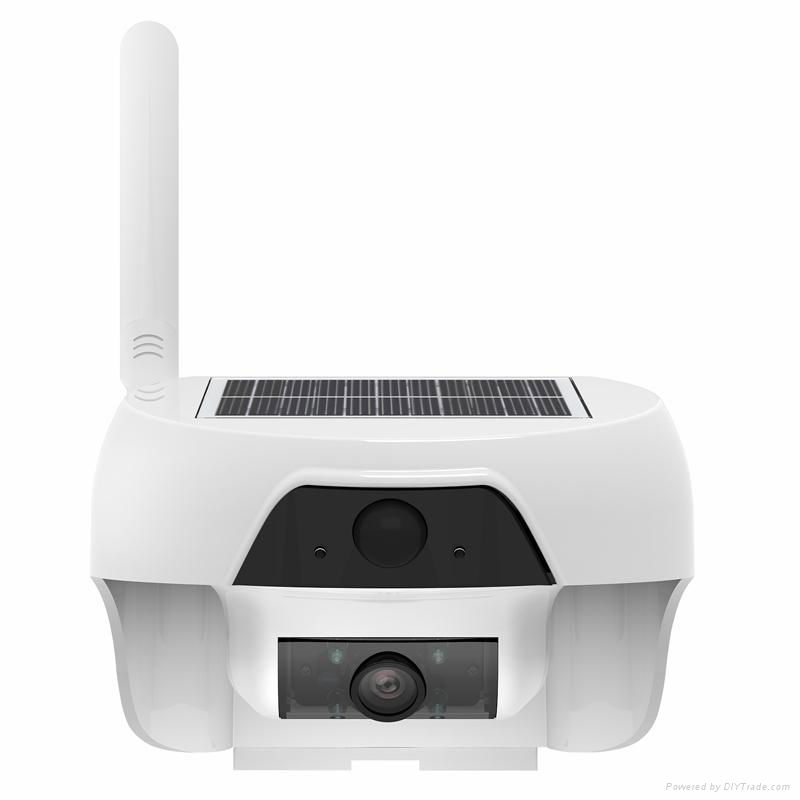 Outdoor 720P Solar Powered Wireless Mobile Security WiFi IP Camera with PIR 2