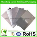 69gsm embossed silver metallized paper for label printing 3