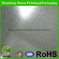 69gsm embossed silver metallized paper for label printing 4