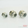 Nickle Plated Brass Straight Conduit Connectors 4