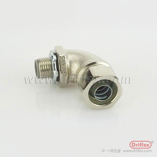 Nickel Plated Brass 90d Angle Liquid-tight Conduit Fittings from Driflex 3