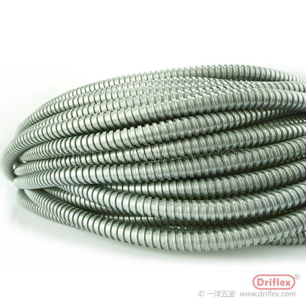Non-jacketed Squarelocked Galvanized Steel Flexible Conduit with IP 40