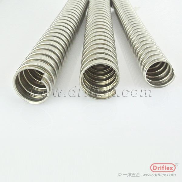 Non-jacketed Squarelocked Galvanized Steel Flexible Conduit with IP 40 2