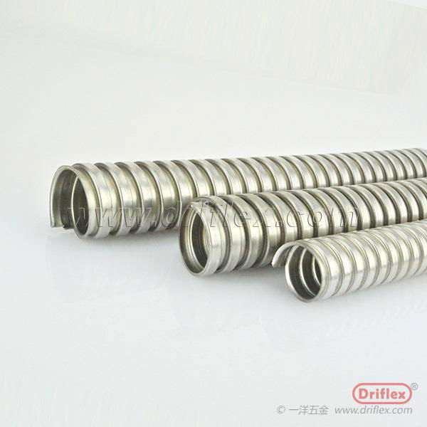 Non-jacketed Squarelocked Galvanized Steel Flexible Conduit with IP 40 3