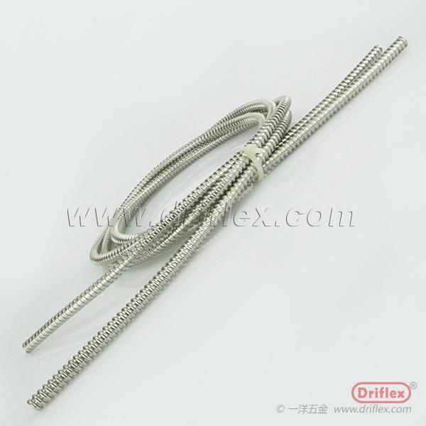 Non-jacketed Squarelocked Galvanized Steel Flexible Conduit with IP 40 4