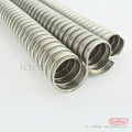 Non-jacketed Squarelocked Stainless Steel Flexible Conduit with IP 40