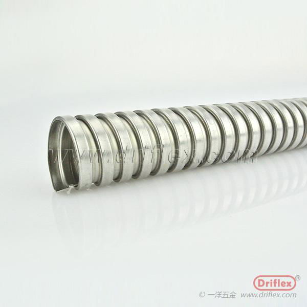 Non-jacketed Squarelocked Stainless Steel Flexible Conduit with IP 40 2