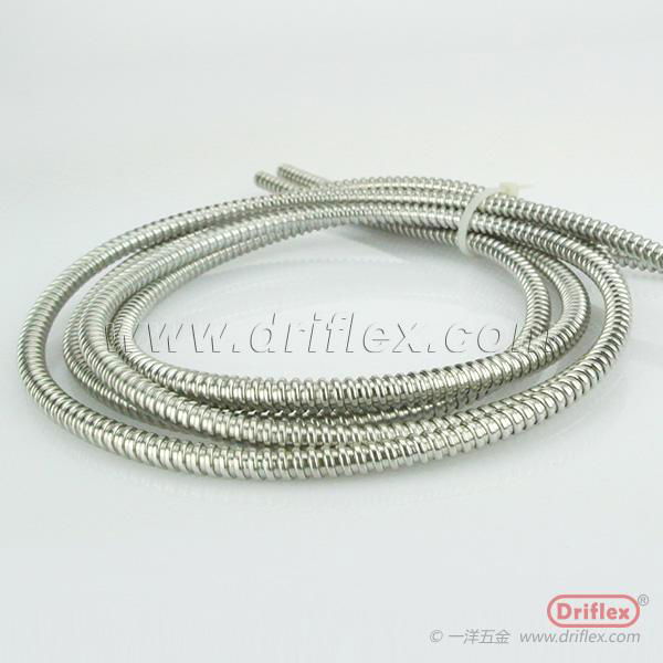 Non-jacketed Squarelocked Stainless Steel Flexible Conduit with IP 40 3