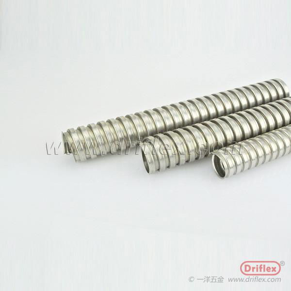 Non-jacketed Squarelocked Stainless Steel Flexible Conduit with IP 40 4