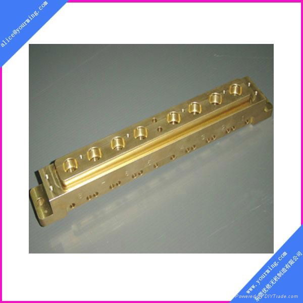 CNC machining parts aluminium parts brass parts with anodizing