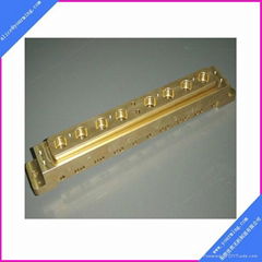 CNC machining parts aluminium parts brass parts with anodizing