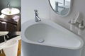  100% pure acrylic solid surface Sink and basin