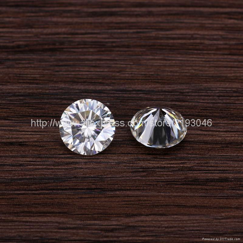 5.0mm 0.5 carat moissanite loose stone 5