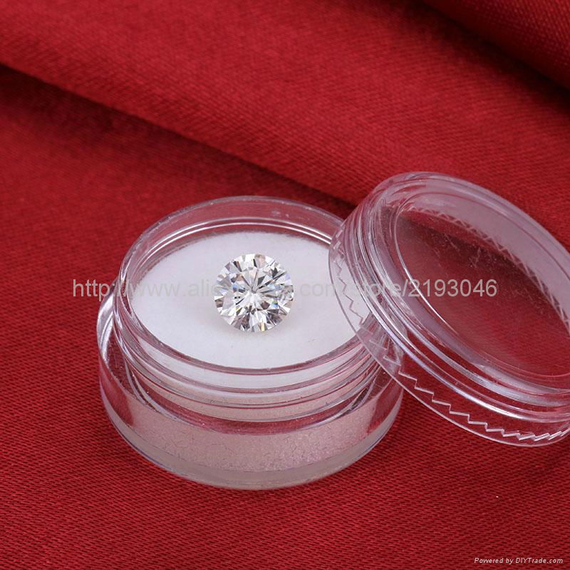 7.0mm 1.2 carat moissanite loose stone 2