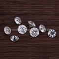 7.5mm 1.5 carat moissanite loose stone 4