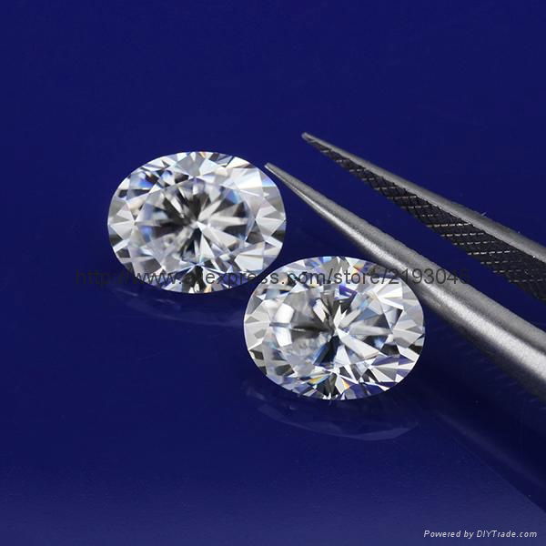 9*7mm oval cut moissanite loose stones