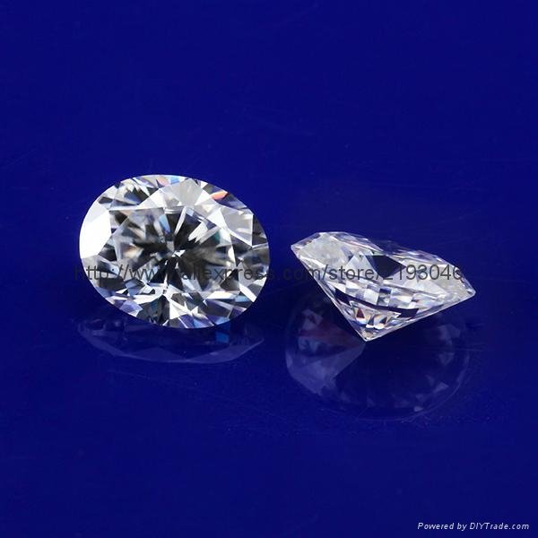 9*7mm oval cut moissanite loose stones 3
