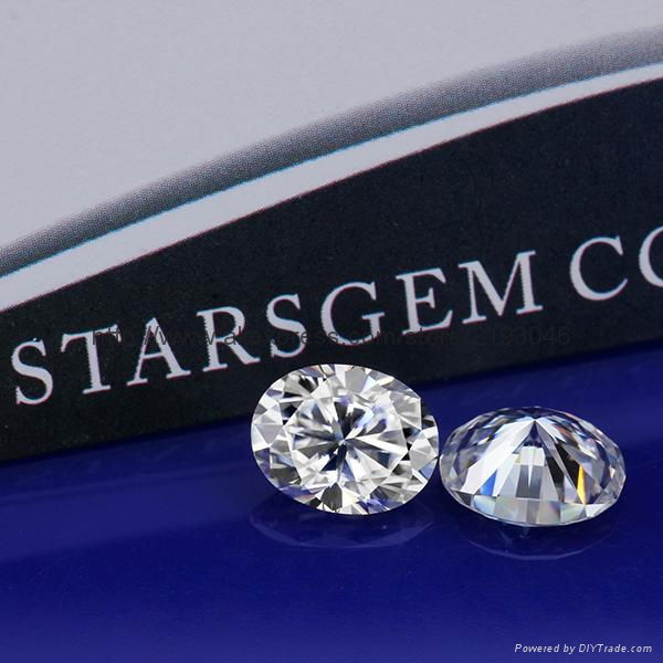 9*7mm oval cut moissanite loose stones 4