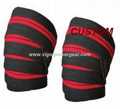 Stiffer and storng 2 meter knee wraps