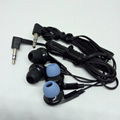 Good quality  cheap headphone promotional headphone earphones with holder 1