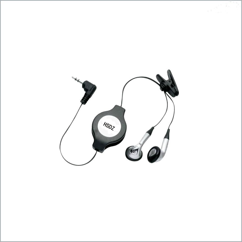 2013New product retractable earphones with mic for iphone