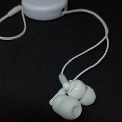 Wholesale cheap braided earphone good quality shoelace style earphone for MP3