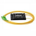 GLSUN-PLC 1x2 PLC Fiber Optic Splitter, ABS Box Package