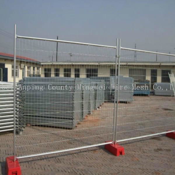 China factory customized steel galvanized temporary fence 3