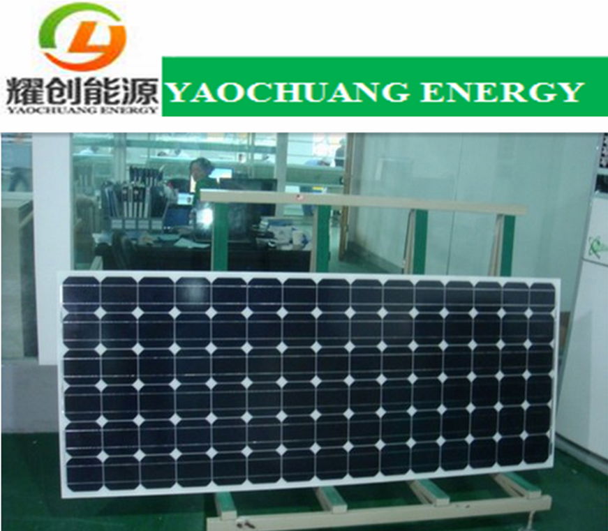 2016 high efficienty factory price monocrystalline 100w solar panel  3