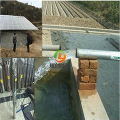 High Pressure borehole deep well submersible solar water pump