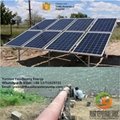 High Pressure borehole deep well submersible solar water pump 3