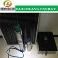 High Pressure borehole deep well submersible solar water pump 4